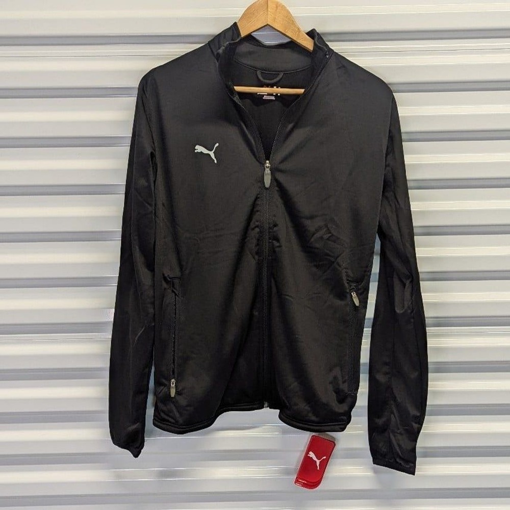Gorpcore Track Jacket NCAA Puma Black‎ XL Full Zip Athletic NWT Lightweight Gym